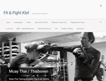 Tablet Screenshot of fit-fight.com